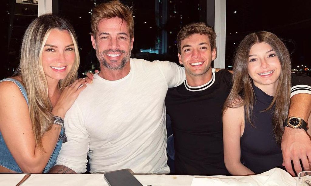 William Levy y su familia