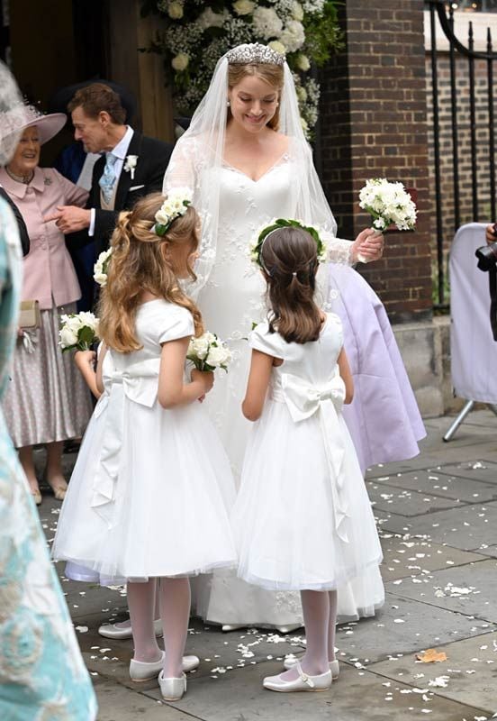 Flora Ogilvy, sobrina de Isabel II, celebra una nueva 'boda' con Timothy Vesterberg 