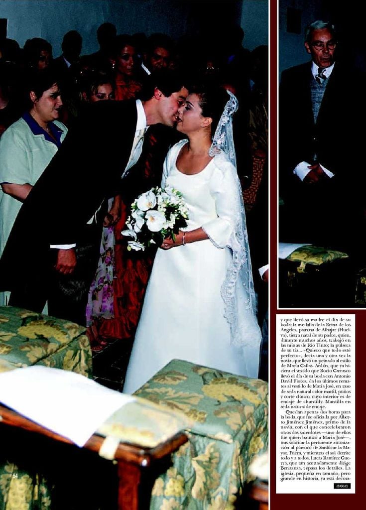 Boda Jesulín de Ubrique y María José Campanario 2002 ¡HOLA!