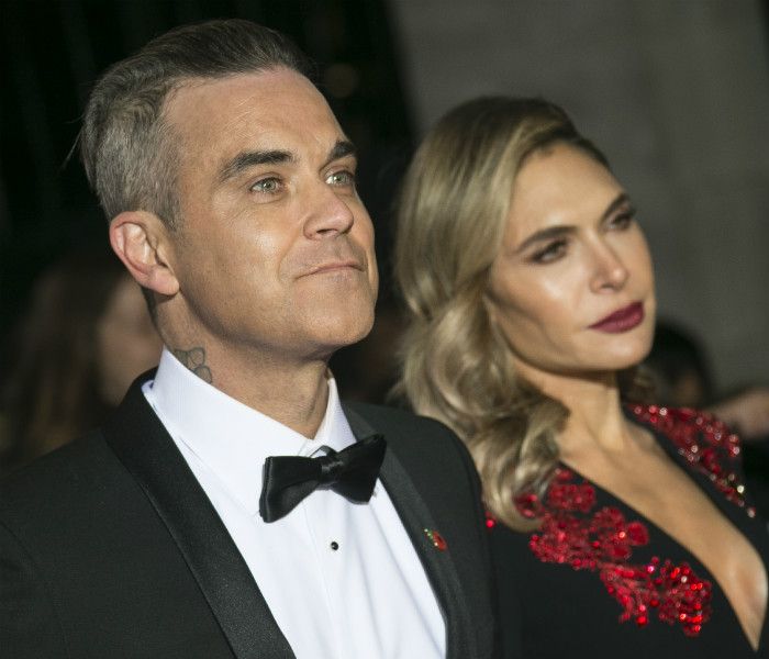 Robbie Williams y Ayda Field