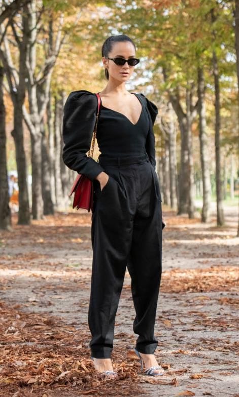 street style paris fashion week womenswear spring summer 2020 day six