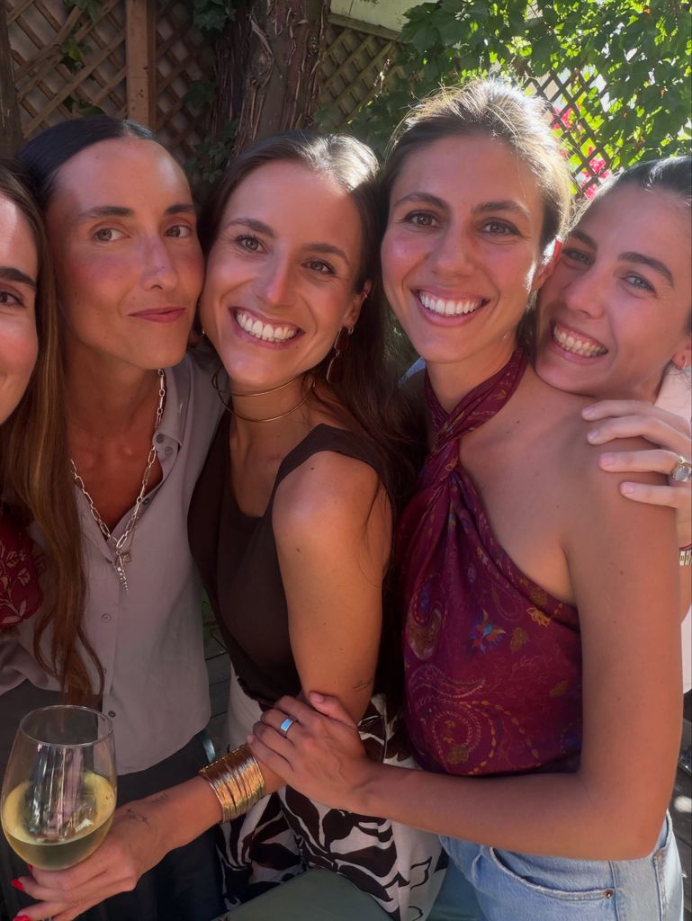 La cumpleañera junto a sus personas favoritas