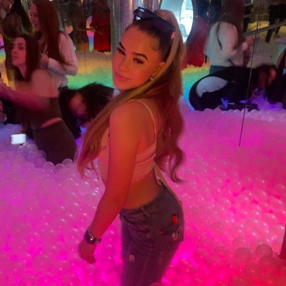 Brooke George, en una imagen de Tiktok