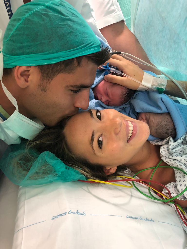 Hace 8 años, Álvaro y Alice se convertían en padres por primera vez