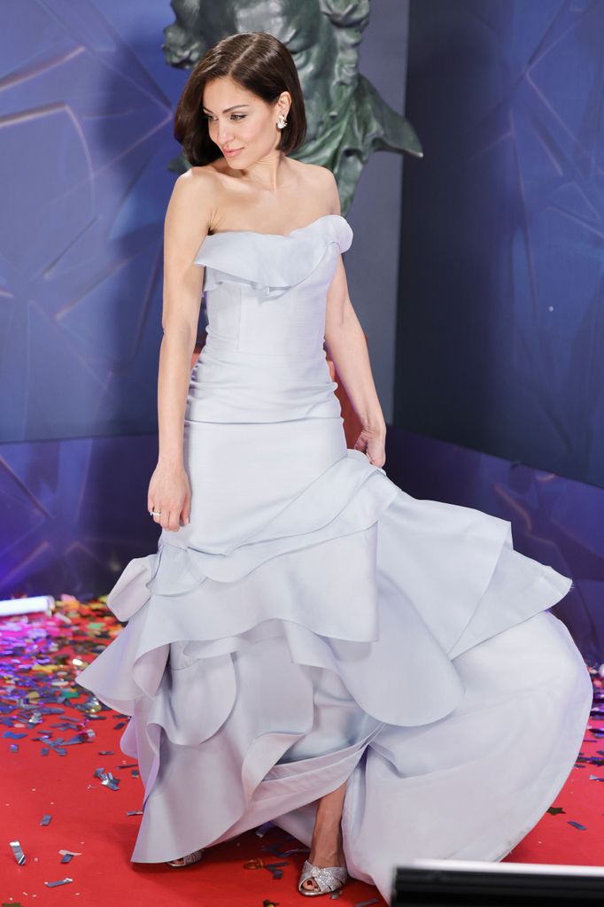 Hiba Abouk en los premios Goya 2026 en Barcelona. 