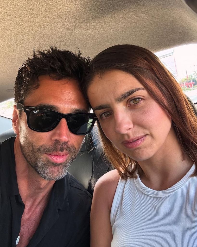 Michelle Renaud and Matías Novoa have started a new life in Spain. Michelle Renaud and Matías Novoa have started a new life in Spain.