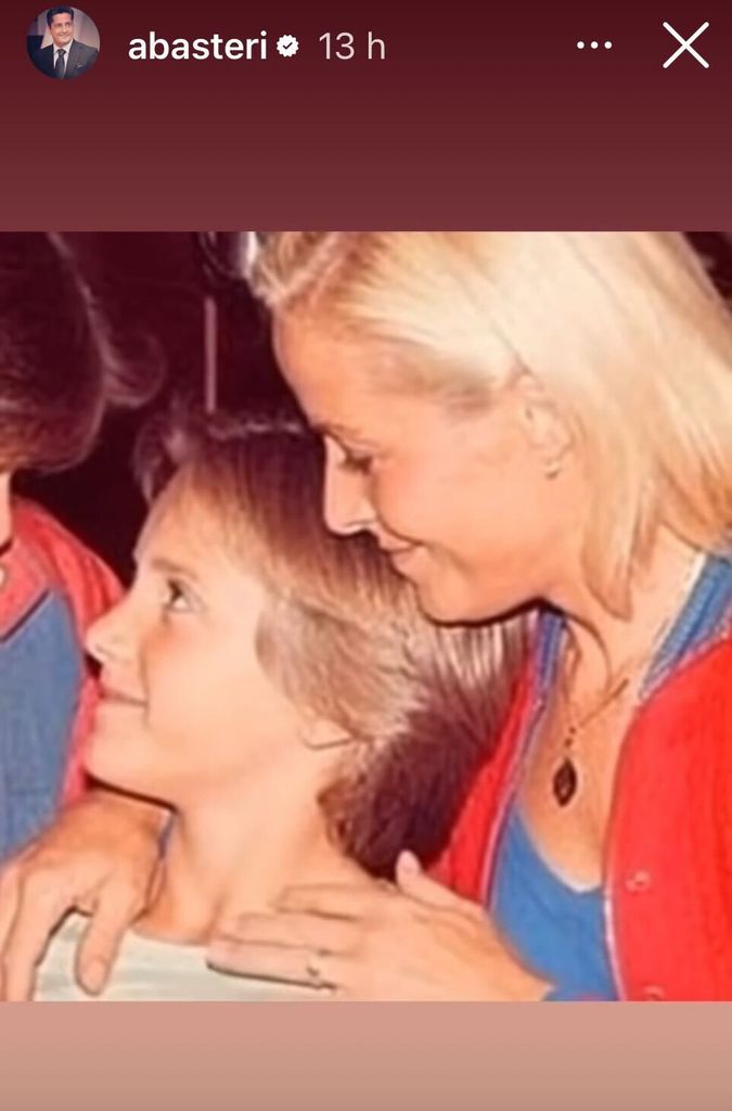 Marcela Basteri y su hijo, Alejandro