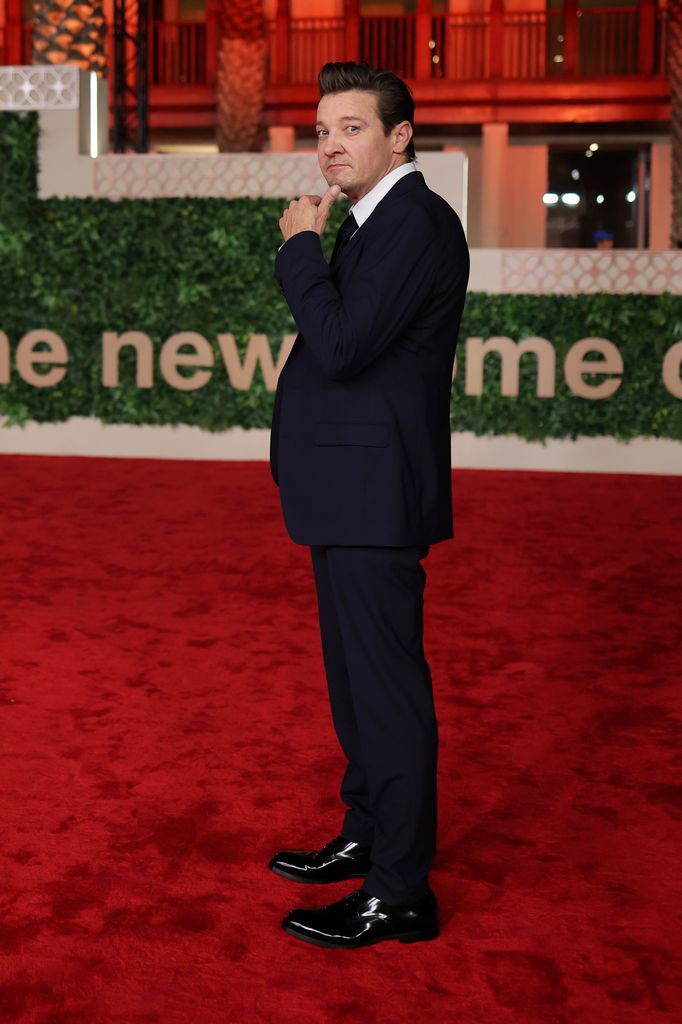 Jeremy Renner, en una gala celebrada en Jeddah (Arabia Saudí) en diciembre de 2024