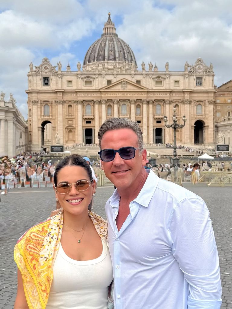 La pareja disfruta de unos días en Italia 