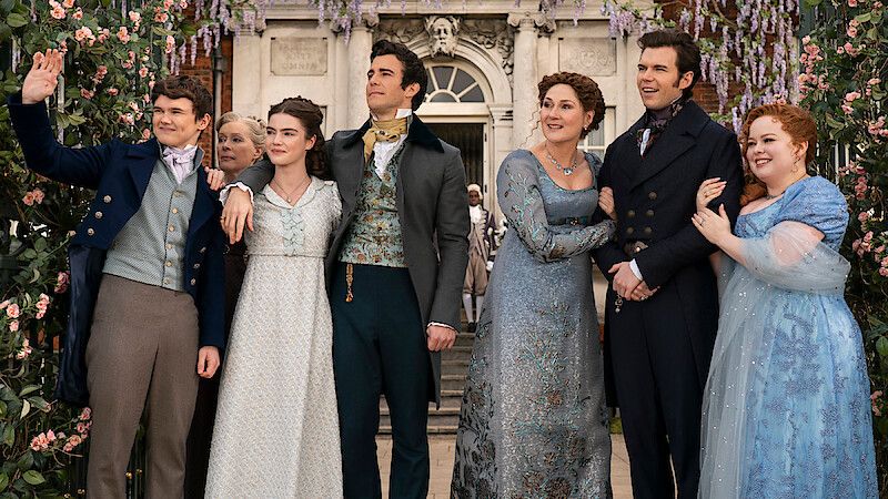 'Los Bridgerton' es una adaptación de las novelas de de Julia Quinn