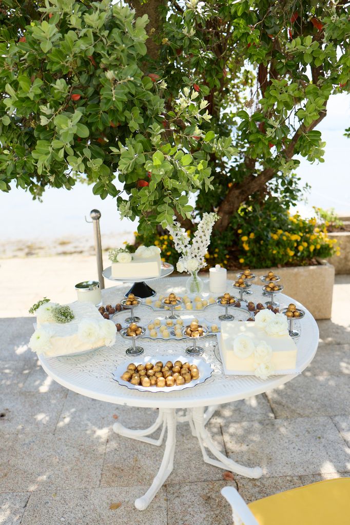 Detalles de la comida de celebración del bautizo