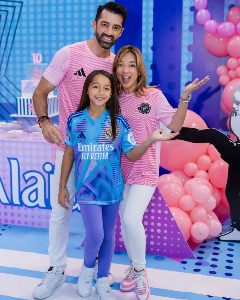 El pasado 4 de marzo, Adamari y Tony Costa celebraron en familia los 10 años de Alaïa.