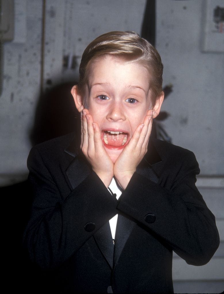 Macaulay Culkin en los Premios Estadounidenses de la Comedia en 1991