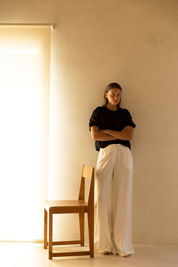 Pantalon blanco de Vogana