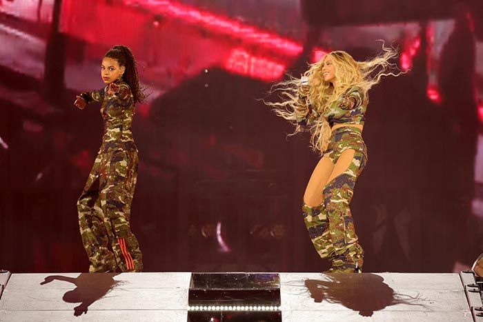Beyoncé actúa con su hija Blue Ivy en el 'Renaissance World Tour'