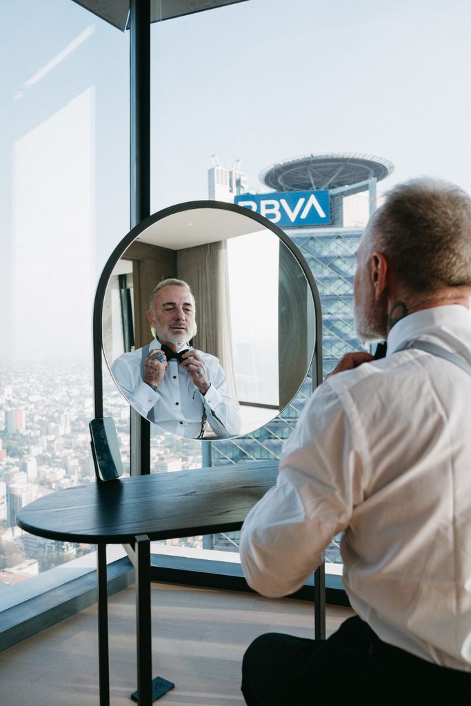 Gianluca Vacchi visitó la Ciudad de México para ser parte de Miss Universe 2024