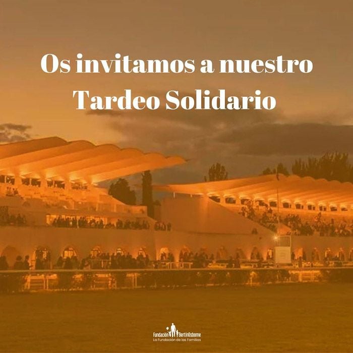 Invitacion 'tardeo solidario'  