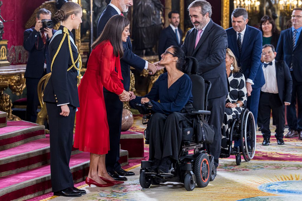 Los Reyes con Teresa Perales