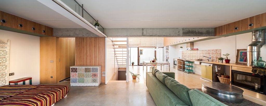 Vivienda ideada para que pueda mutar con las nuevas necesidades familiares. Un proyecto en Granollers (Barcelona) de Taller SAU