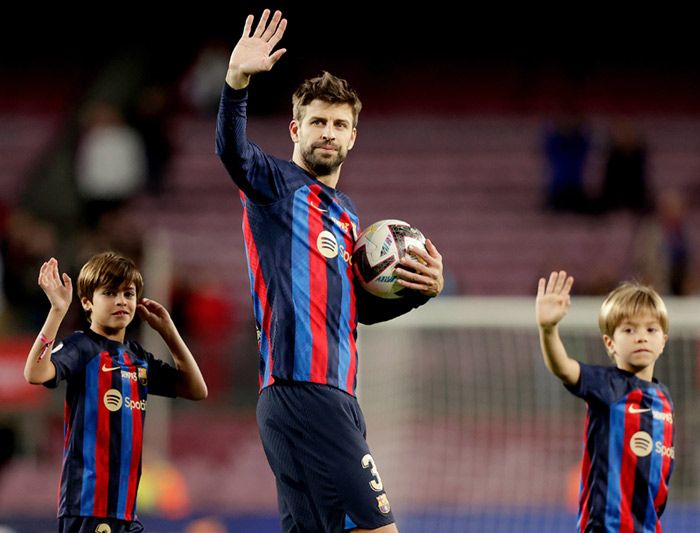 Piqué y sus hijos