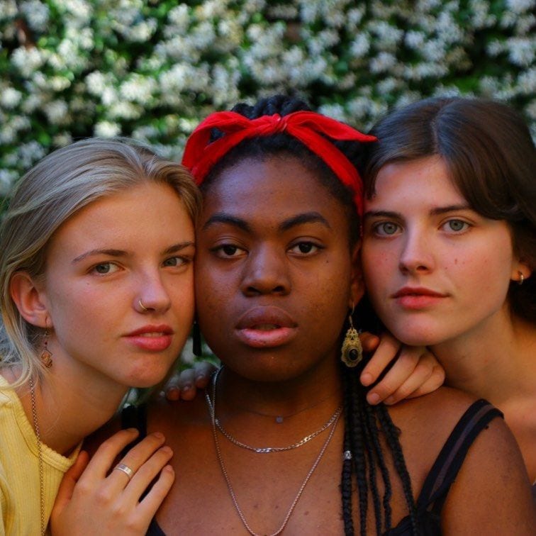 Las tres hijas mayores de Judit Mascó 