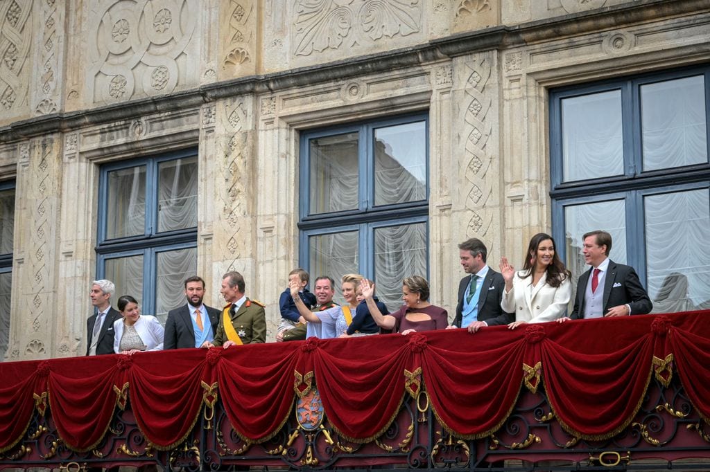 La familia ducal completa 