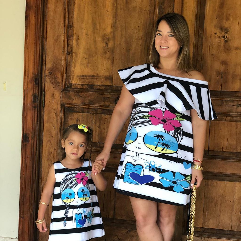 Adamari López y su hija
