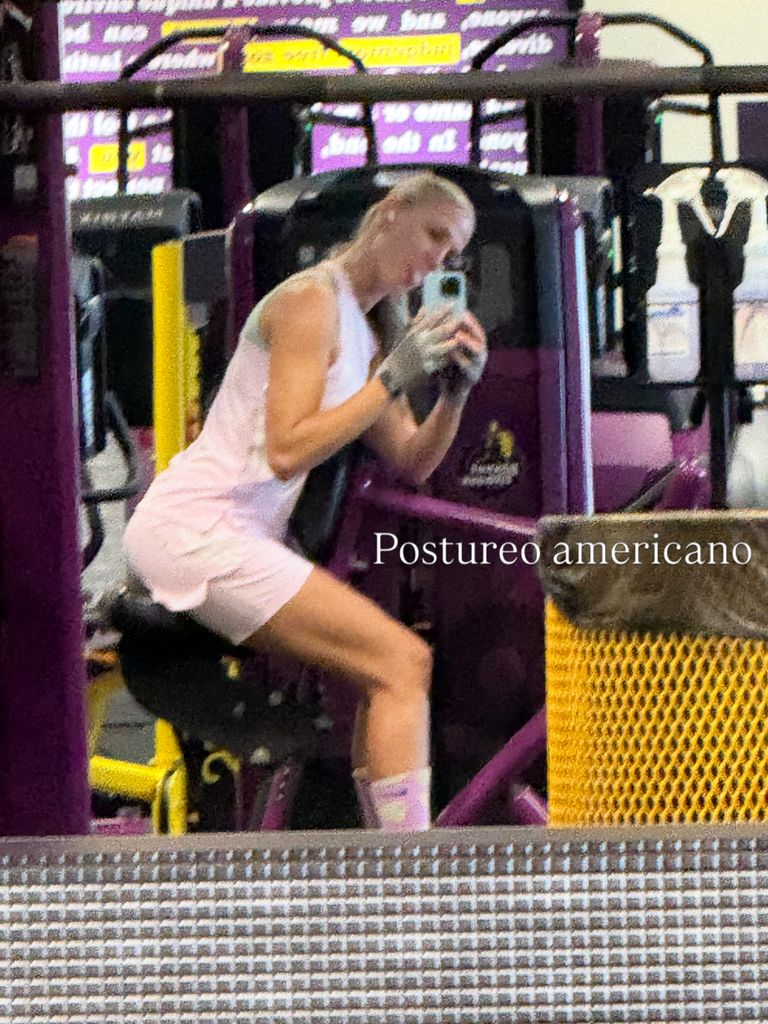 Laura Sánchez ha tenido tiempo hasta para ir al gimnasio