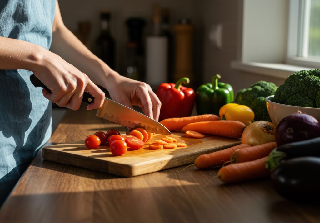 Cortar verduras