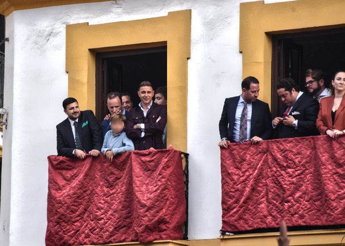 Joaquín Sánchez en la Semana Santa sevillana