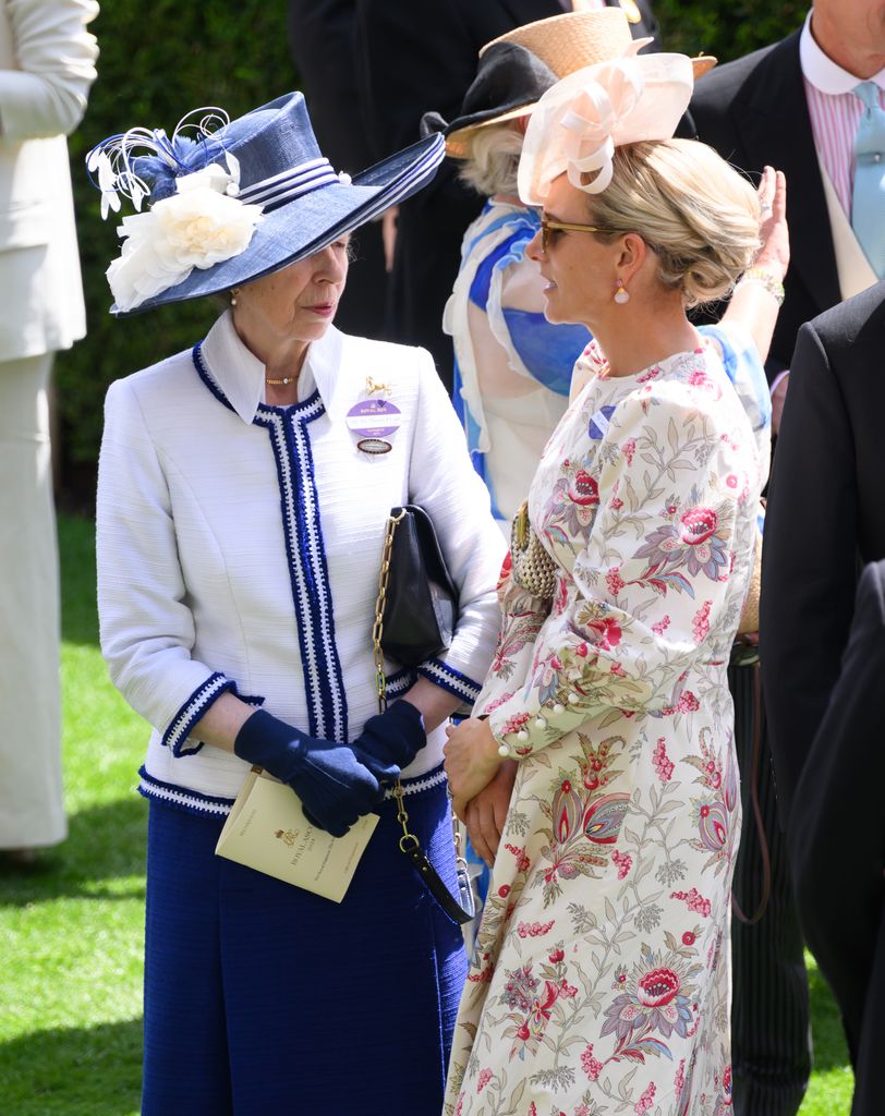 La princesa Anne de Inglaterra y su hija, Zara Tindall.