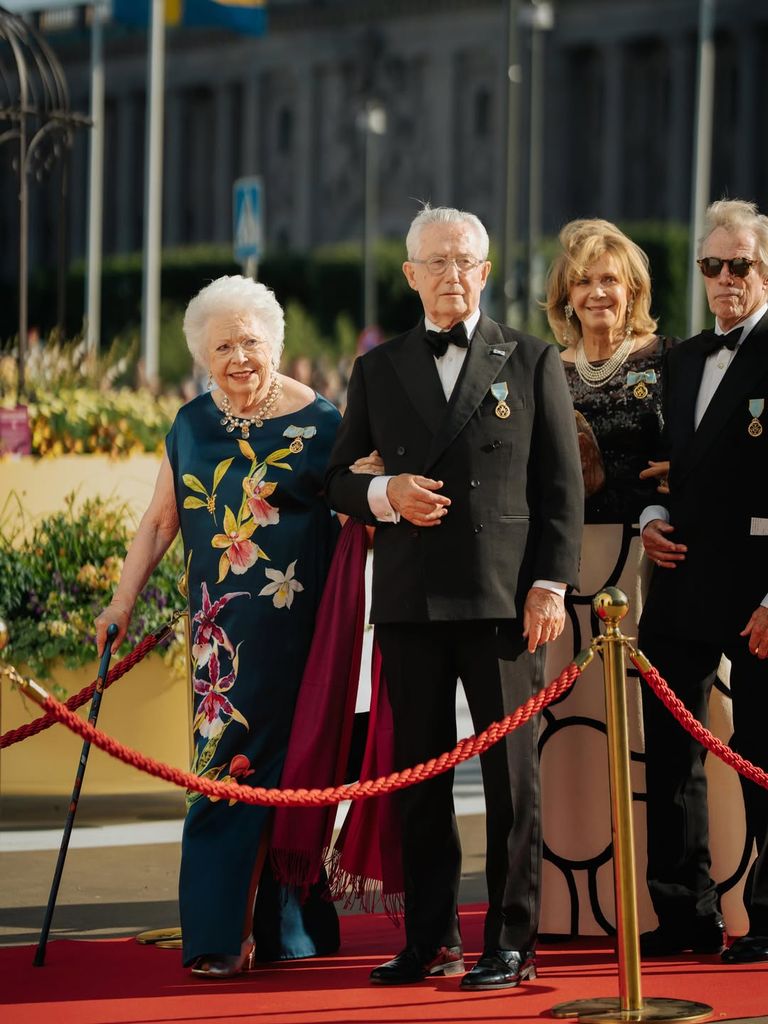 La princesa Cristina de Suecia, junto a su marido, Tord Magnuson