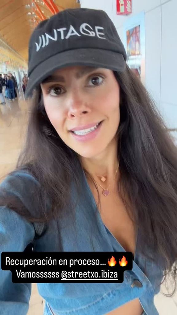 Cristina Pedroche, más recuperada de su último bache de salud, y a punto de volar a Ibiza para su debut como DJ