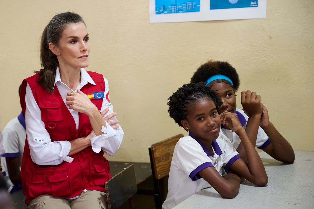 La reina Letizia en Cabo Verde en marzo de 2025