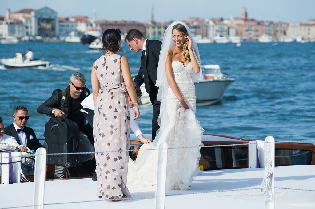 Alice Campello y Álvaro Morata el día de su boda