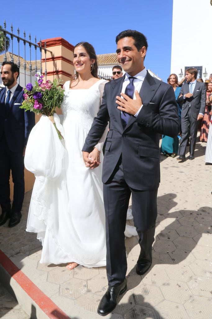 Alberto Herrera y Blanca Llandres ya son marido y mujer