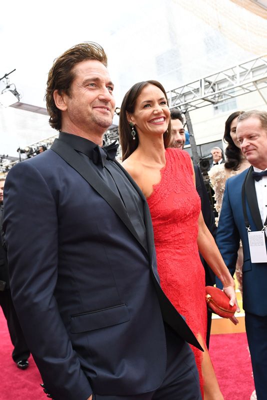 Gerard Butler y Morgan Brown
