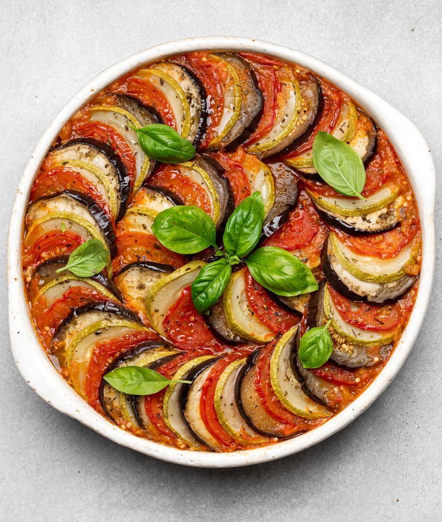 Ratatouille, un plato típico de la Provenza francesa.