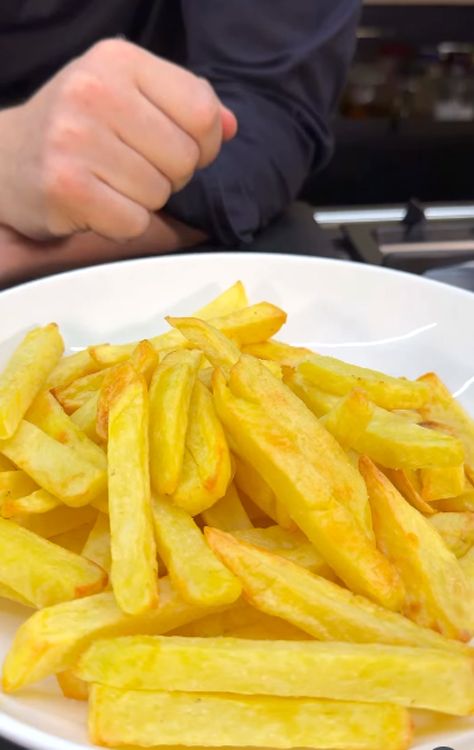 Las patatas de Jordi, ya terminadas.