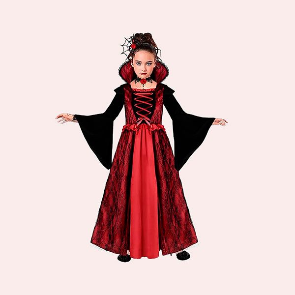 GEEKEO Disfraz Halloween Vampiro Niña