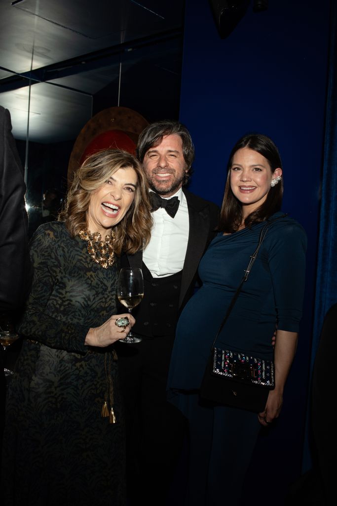 Xandra Falcó, Álvaro Falcó e Isabelle Junot
