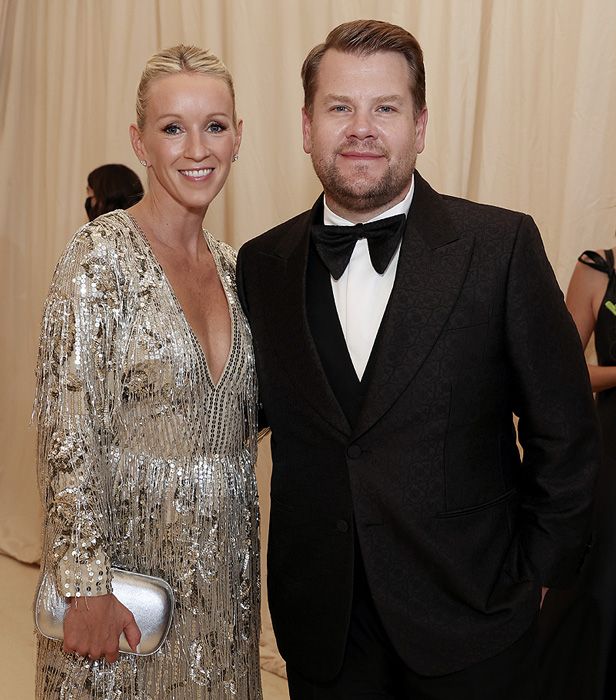 james corden y su mujer