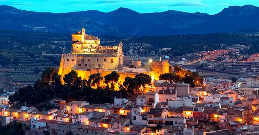 Panorámica de Caravaca de la Cruz, Murcia