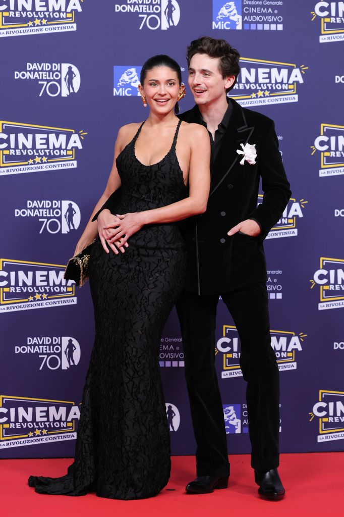 Kylie Jenner y Timothée Chalamet en Roma, juntos y muy enamorados.