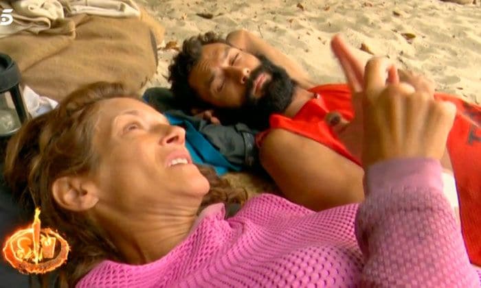 Jorge Pérez y Elena Rodríguez en 'Supervivientes'