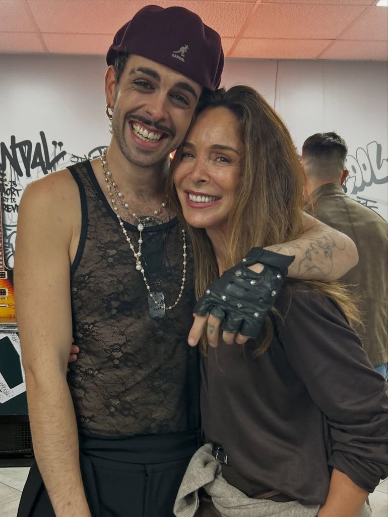 Lydia Bosch no se ha perdido el concierto de Iván Herzog