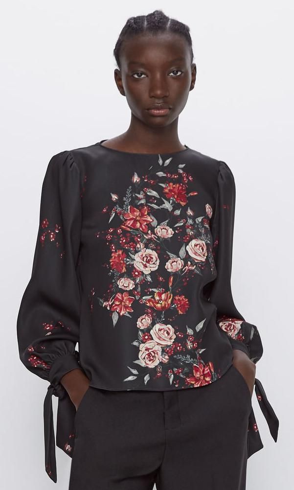 las rosas reinan como estampado para la temporada primavera verano 2020