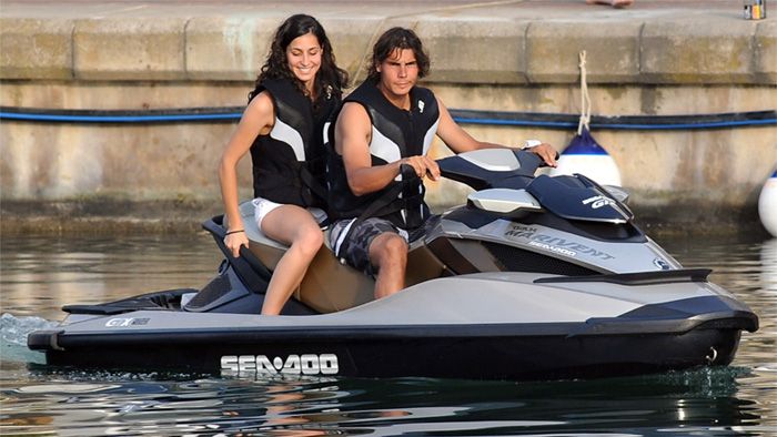 Rafa Nadal y Mery Perelló