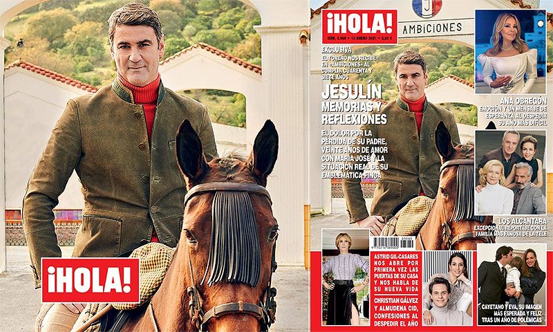 Jesulín de Ubrique en la portada de ¡HOLA!