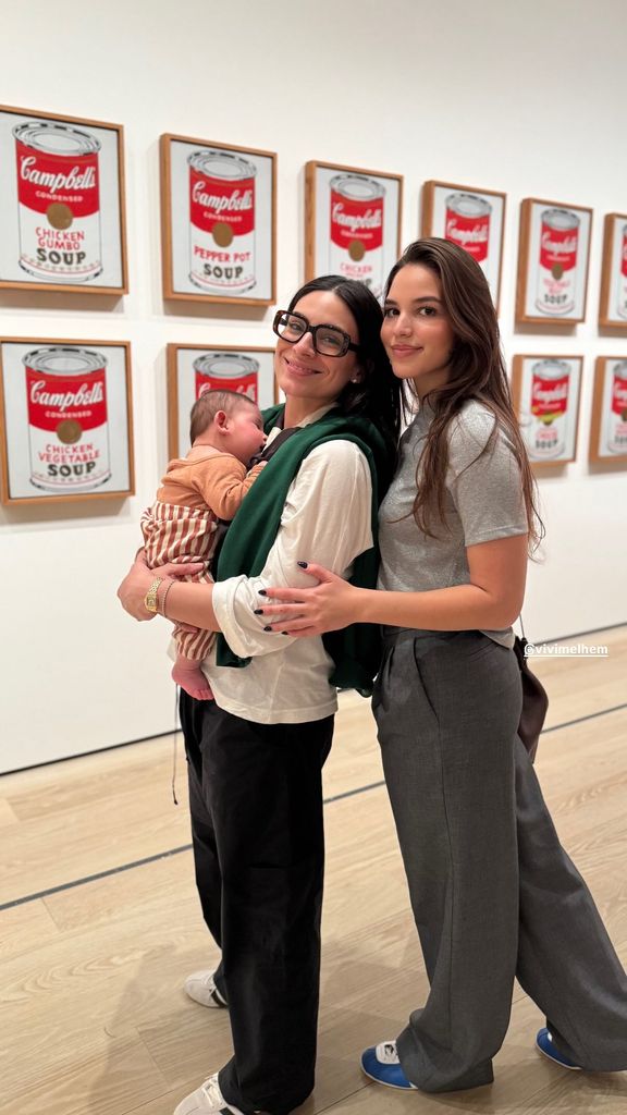 Aria está por primera vez en Nueva York.
